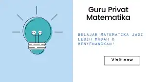 Jasa Guru Privat Matematika - Les Privat, Profesional, Bergaransi
