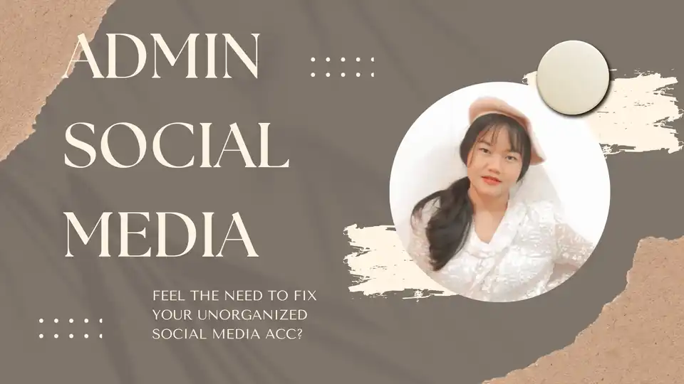 Jasa Handle Social Media / Jasa Design Konten / Jasa tulis Caption - Admin Web & Page, Profesional, Bergaransi