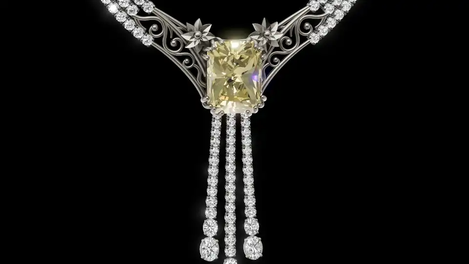 Jasa High-Quality 3D Jewelry Rendering - 3D Rendering, Profesional, Bergaransi