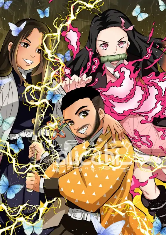 Jasa I will draw you / your character in Anime Style - Gambar dan Ilustrasi, Profesional, Bergaransi