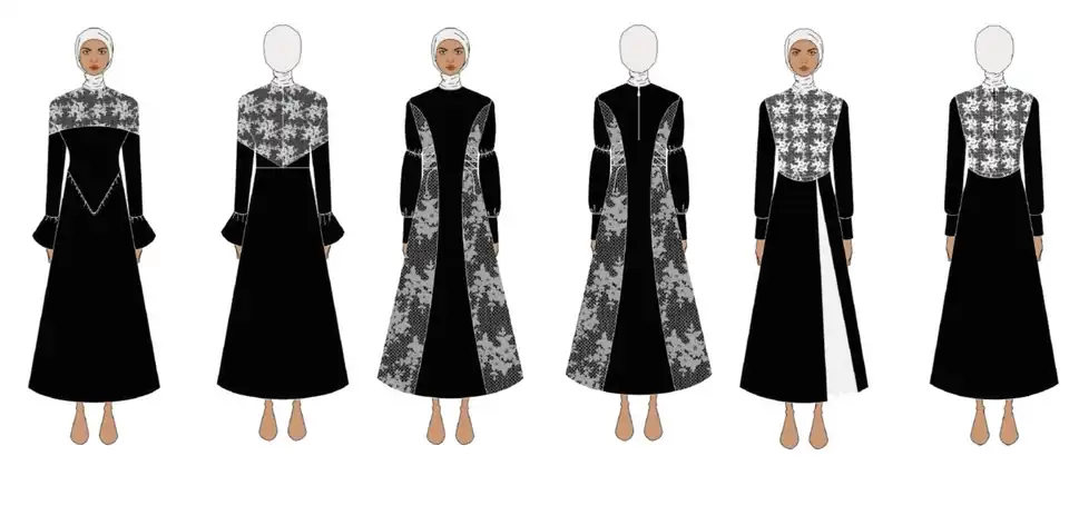 Jasa Illustration Fashion - Jasa Menggambar Baju Individu atau Brand - Jasa Fashion Ilustrasi - Desain Kaos & Motif, Pro