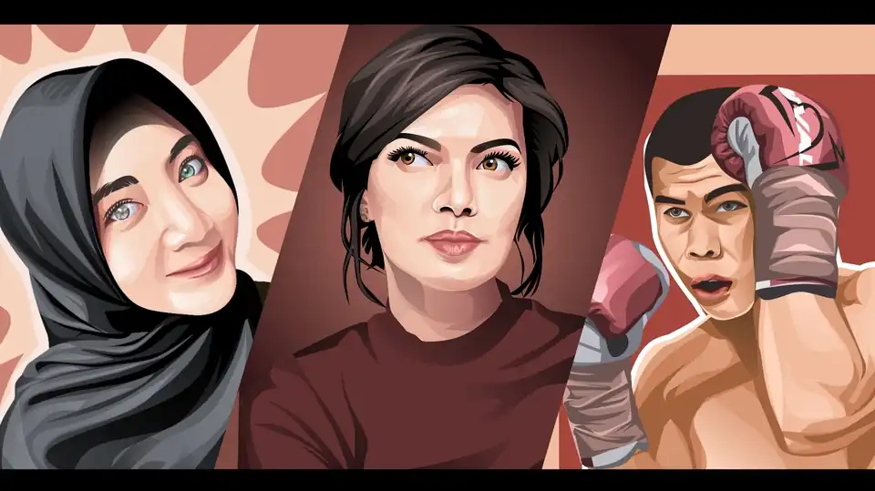 Jasa ILUSTRASI VECTOR VEXEL ART SEHARI JADI - Vektor, Profesional, Bergaransi
