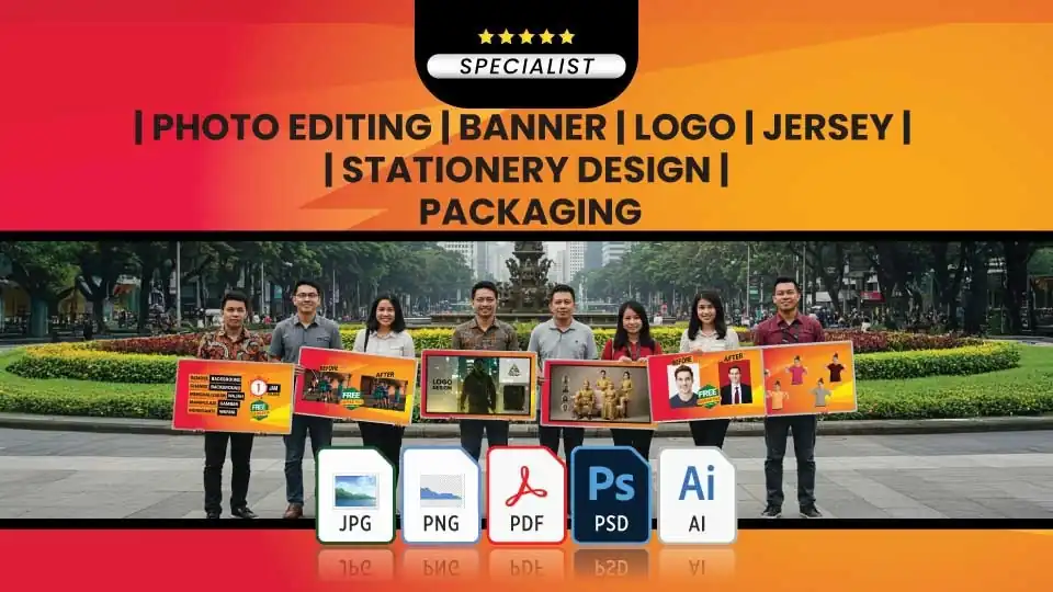 Jasa Image Editing Profesional - Edit Gambar & Photoshop, Profesional, Bergaransi