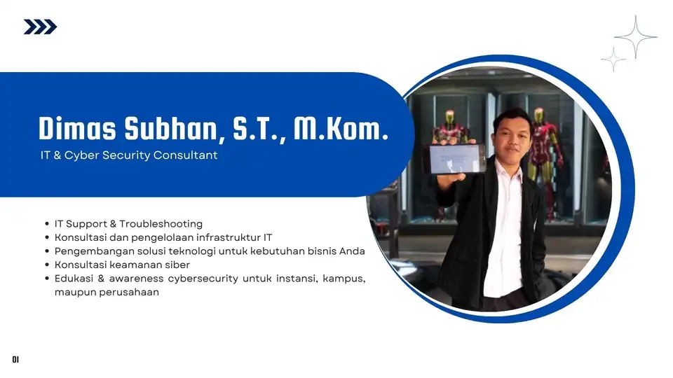 Jasa IT & Cyber Security Consultant - Cyber Security, Profesional, Bergaransi