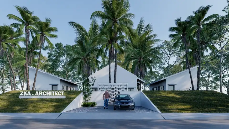 Jasa 3D Rumah Minimalis | 20rb/m2 - 3D Rendering, Profesional, Bergaransi