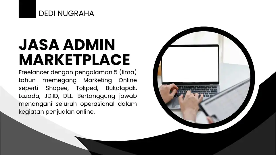 Jasa admin pengelola toko online berpengalaman - Admin Web & Page, Profesional, Bergaransi