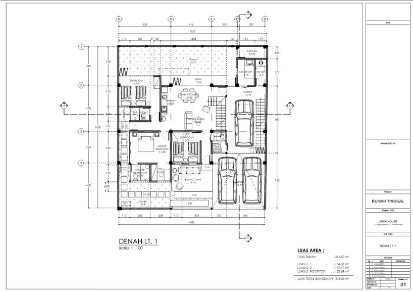 Jasa Arsitek dan interior bangunan - Desain Furniture, Profesional, Bergaransi