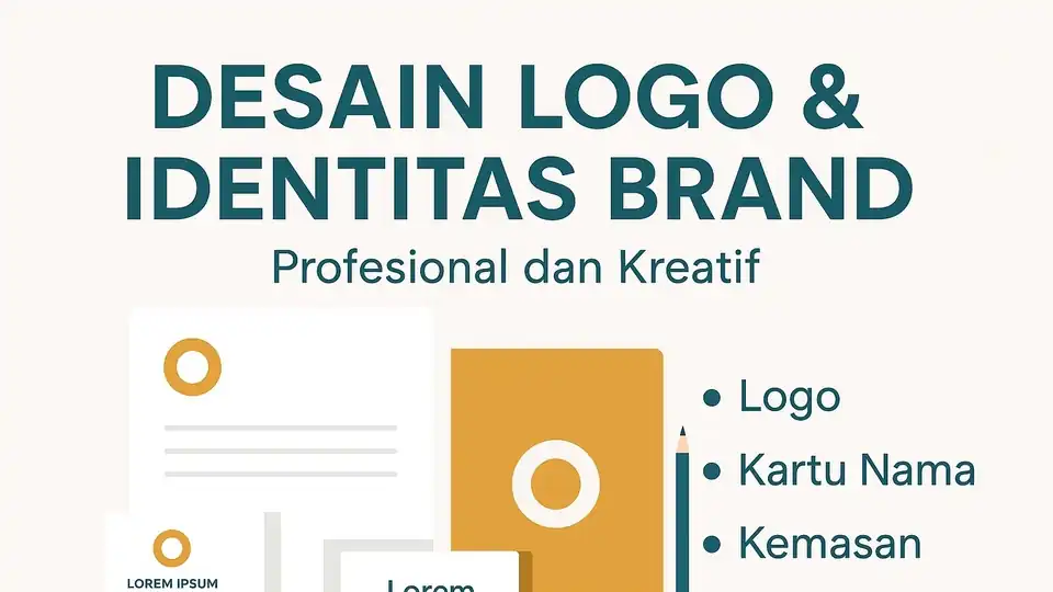 Jasa Branding Usaha : Logo dan Kartu Nama - Desain Corporate Identity, Profesional, Bergaransi
