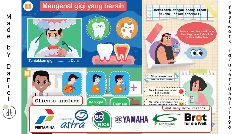 Jasa buat Game Edukasi, Skripsi, Tesis, Professional, Komersial Cepat (Android, HTML5 web, PC) - Pembuatan Game, Profesi