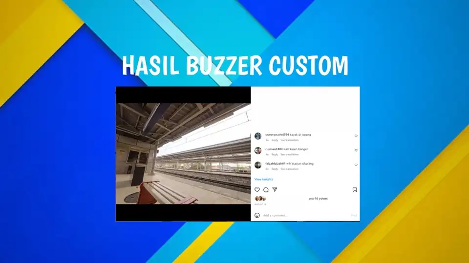 JASA BUZZER KOMENTAR (Instagram/Tiktok/Youtube/X/Threads) - Buzzer, Profesional, Bergaransi