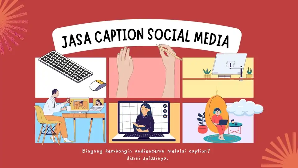 Jasa Caption Social Media | Free ideas for your brand, 100% karya original - Caption Sosial Media, Profesional, Bergara