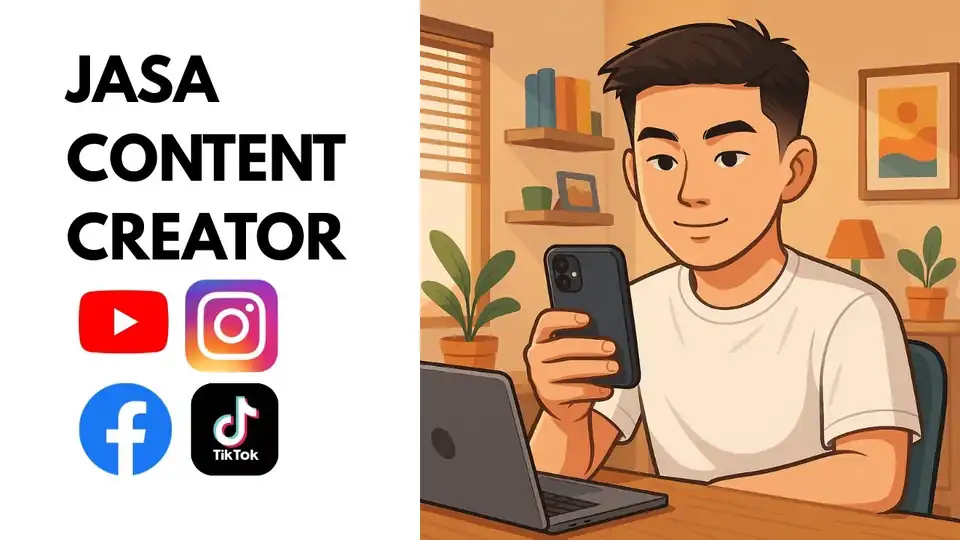 Jasa Content Creator untuk TikTok & Instagram - Selebgram/ Socmed, Profesional, Bergaransi
