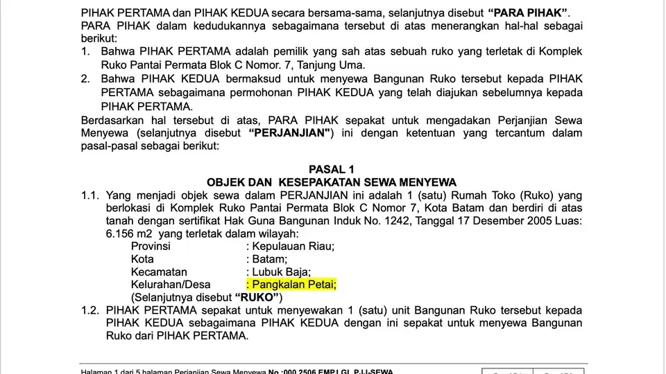 Jasa Contract Drafting/ Penyusunan Kontrak Hukum - Kontrak Hukum, Profesional, Bergaransi