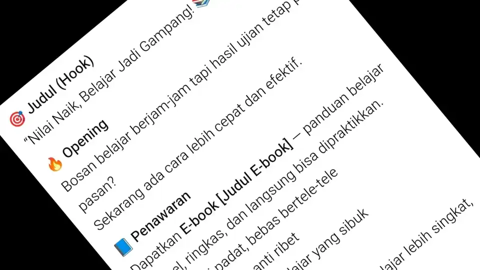 Jasa ✍️ Jasa copywriting untuk penjualan dan caption media sosial - Caption Sosial Media, Profesional, Bergaransi