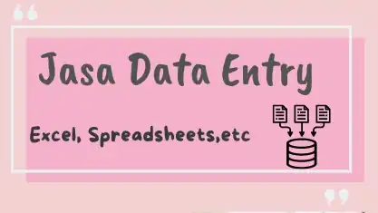 Jasa Data Entry Excel etc. - Entri Data, Profesional, Bergaransi