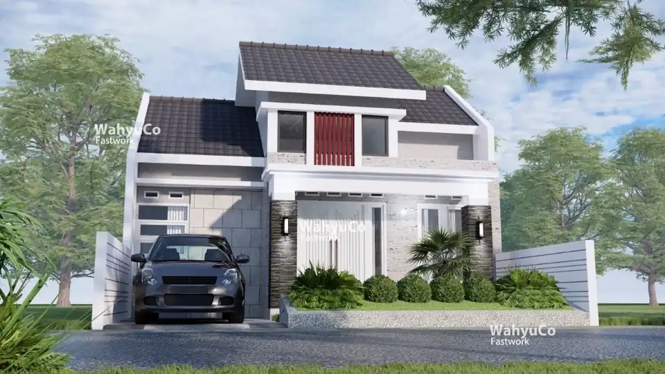 JASA DESAIN 3D EKSTERIOR (4 DESAIN 1 HARGA) - 3D & Perspektif, Profesional, Bergaransi