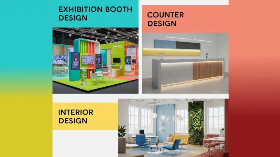 Jasa desain Architecture dan stand Exhibition - Desain Booth & Kios, Profesional, Bergaransi