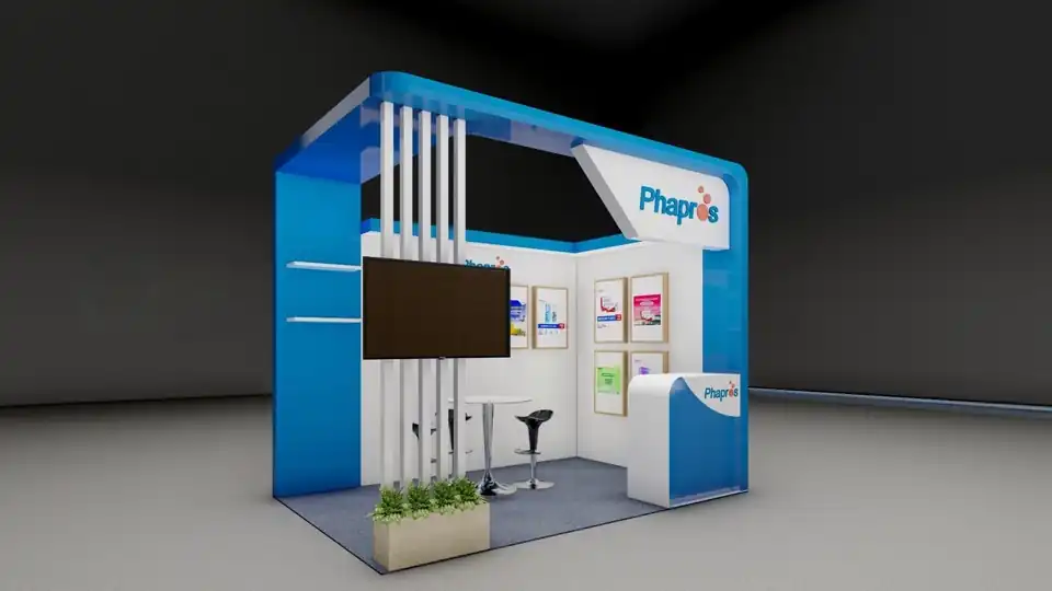 Jasa Desain Booth 3D Profesional – Cocok untuk Event, Expo, dan Brand Launching - Desain Booth & Kios, Profesional, Berg