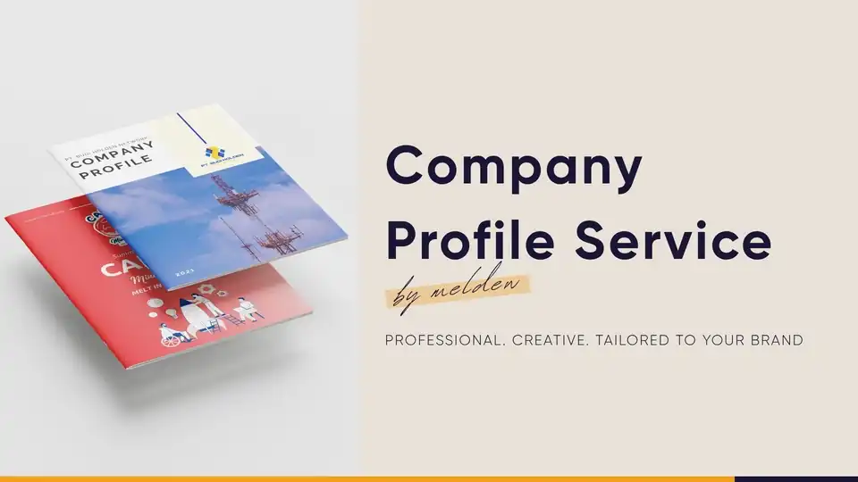 JASA DESAIN COMPANY PROFILE 1 HARI JADI - Desain Corporate Identity, Profesional, Bergaransi