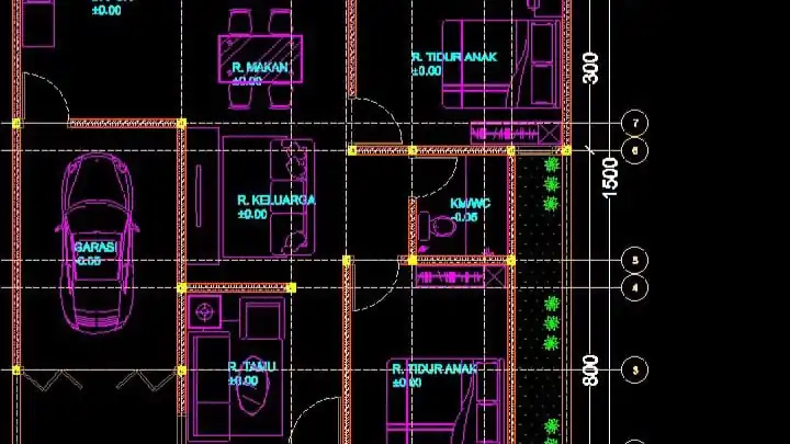 JASA DESAIN RUMAH 2D - Denah, Profesional, Bergaransi
