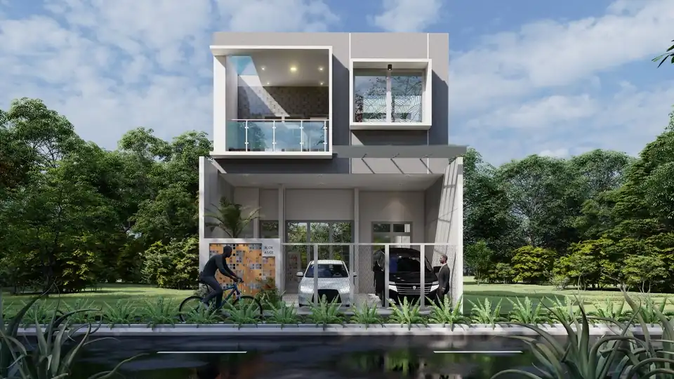 Jasa Desain Rumah, Ruko, Perumahan, Eksterior & Interior - Perspektif 3D, Profesional, Bergaransi