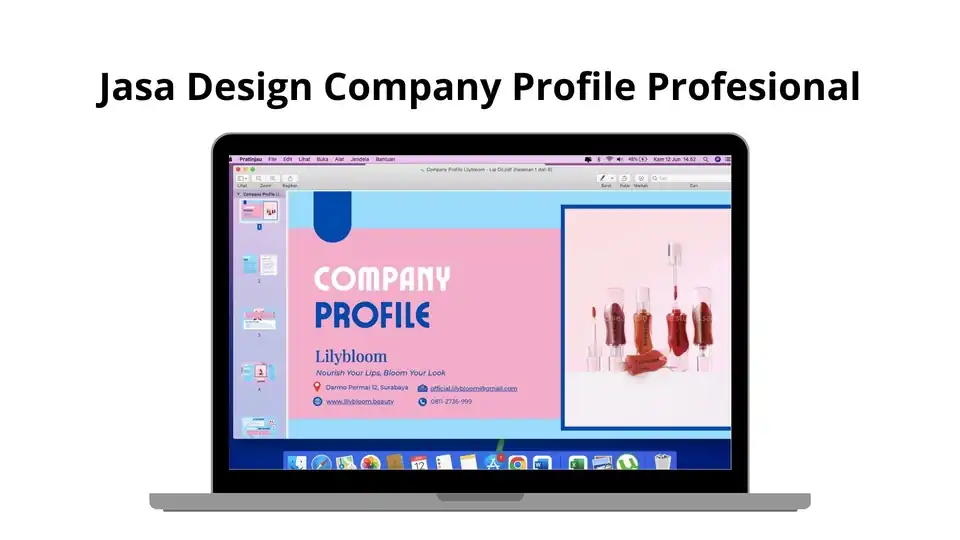 Jasa Design Company Profile Perusahaan Pengerjaan Cepat dan Murah - Desain Corporate Identity, Profesional, Bergaransi