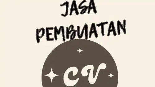 JASA DESIGN CV (Curriculum Vitae) MURAH - Portfolio & Resume, Profesional, Bergaransi