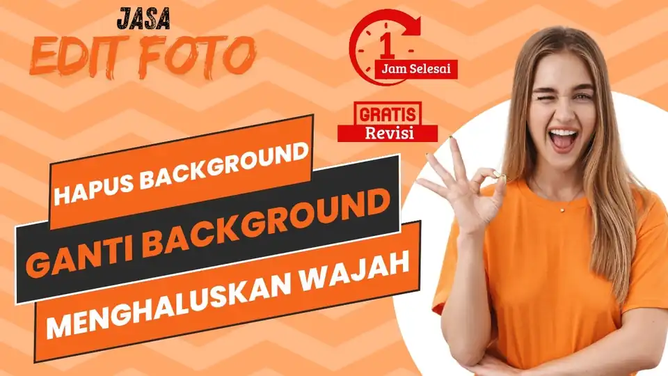 Jasa Edit Foto Profesional 1 Jam Jadi - Edit Gambar & Photoshop, Profesional, Bergaransi