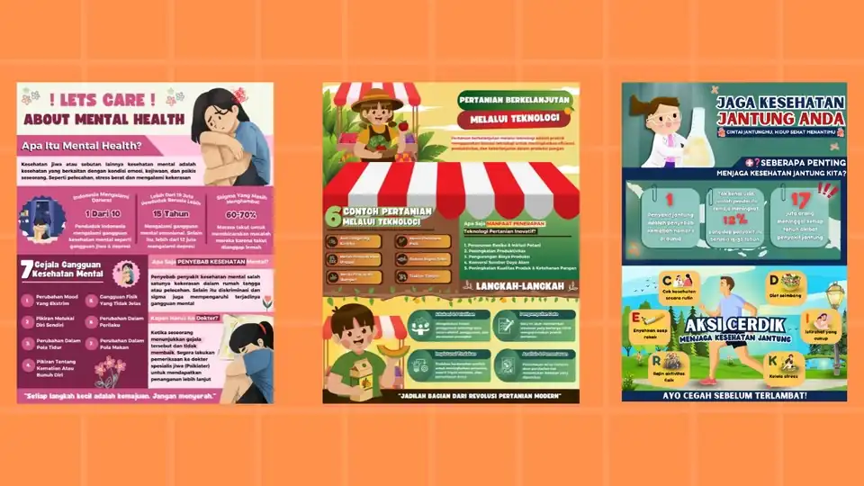 JASA EDIT INFOGRAFIS | POSTER - Infografis, Profesional, Bergaransi