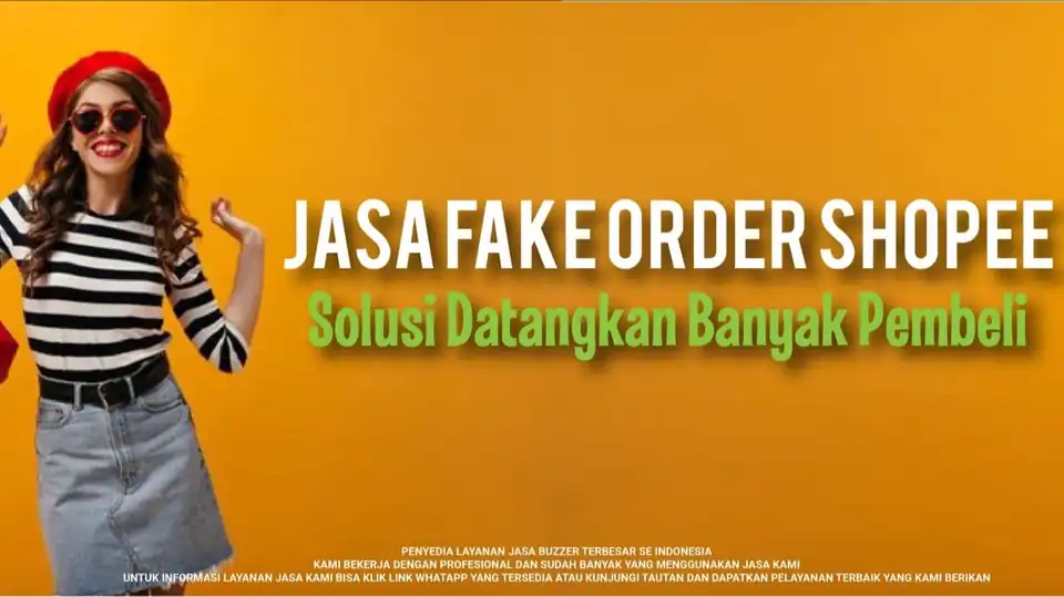 JASA FAKE ORDER SHOPEE - Memberi Review, Profesional, Bergaransi