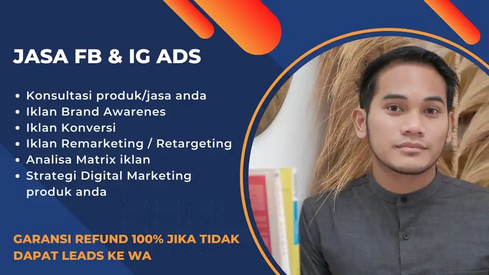 Jasa FB & IG ads, Tiktok Ads - Analisa, Evaluasi & Konsultasi Metriks Iklan - Digital Marketing, Profesional, Bergaransi