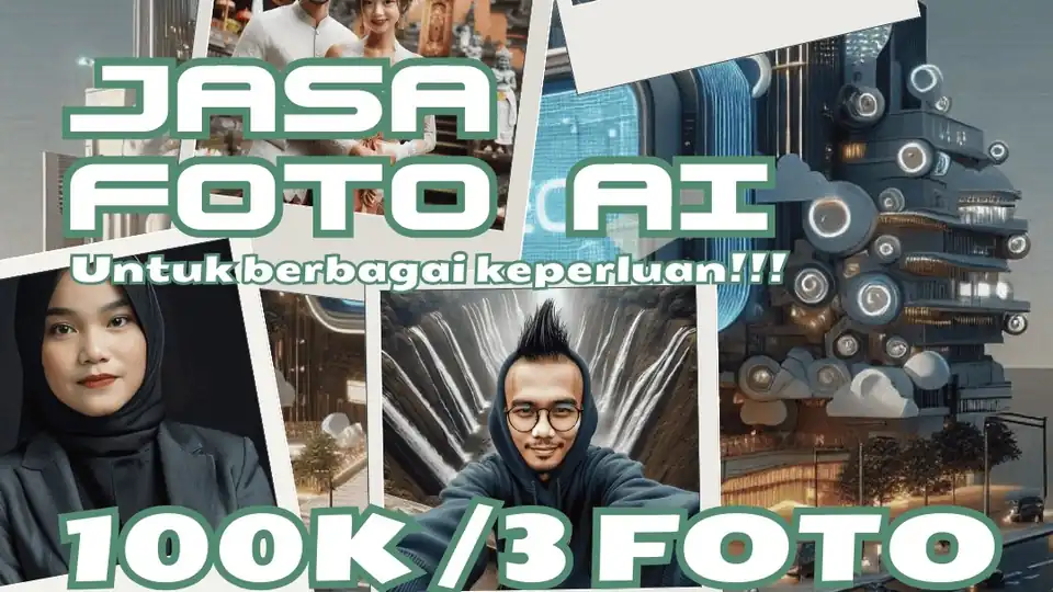 Jasa Foto AI Berkualitas - Foto AI, Profesional, Bergaransi