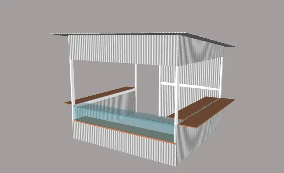 Jasa Interior & Outdoor - Desain Booth & Kios, Profesional, Bergaransi