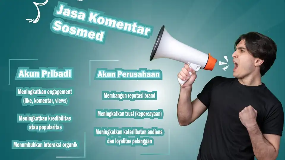 JASA KOMENTAR SOSIAL MEDIA ( IG , FB , YOUTUBE , DLL ) - Buzzer, Profesional, Bergaransi