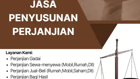 Jasa Konsultasi dan Penyusunan Perjanjian - Kontrak Hukum, Profesional, Bergaransi