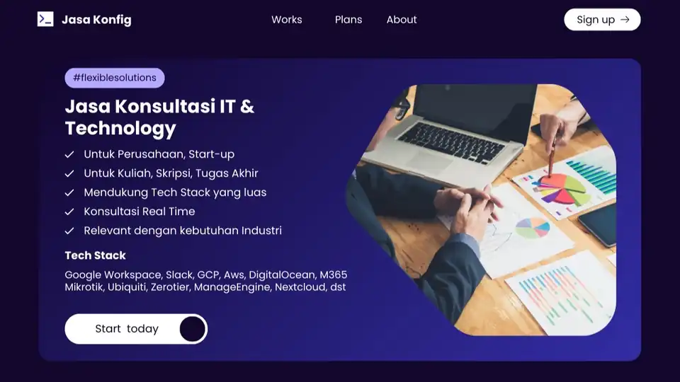 Jasa Konsultasi IT untuk perusahaan, start-up, Kuliah / Skripsi - Technical Support, Profesional, Bergaransi