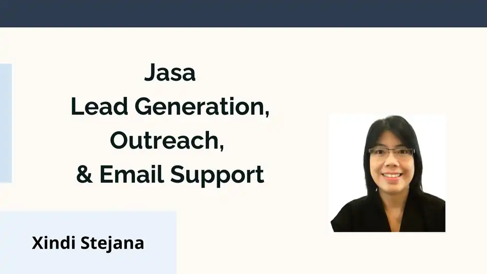 Jasa Lead Generation, Research, Outreach, dan Email Support - Penulisan Konten, Profesional, Bergaransi