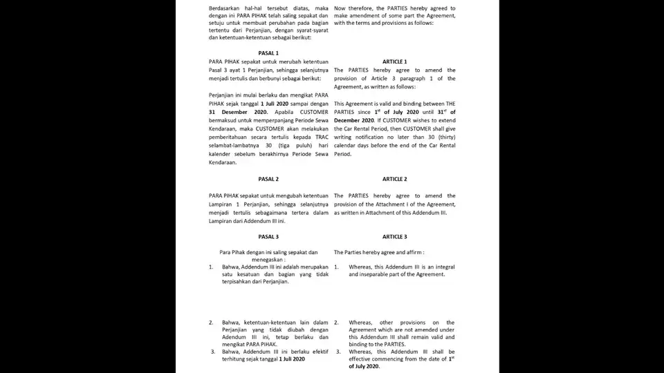 Jasa Legal Drafting (Pembuatan Perjanjian), Pembuatan Surat Resmi, Pembuatan Surat Sponsor Visa - Hukum, Profesional, Be