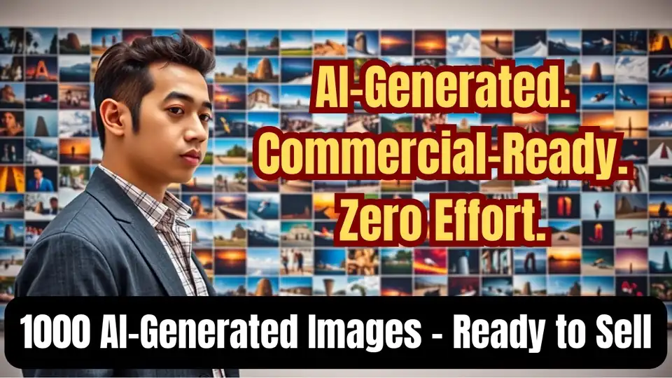 Jasa Membuat 1000 Foto dan Gambar AI Generated Untuk Dijual Kembali - Foto AI, Profesional, Bergaransi