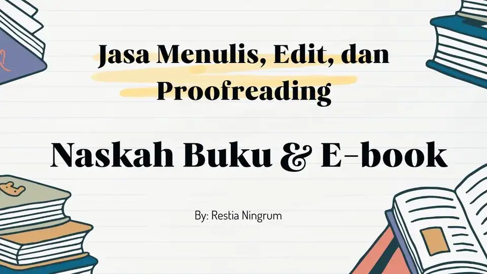 Jasa Menulis, Edit, dan Proofreading Terbaik - Proofreading, Profesional, Bergaransi