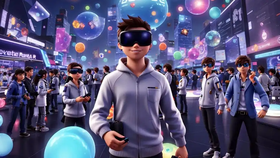 Jasa Pameran Virtual seperti Metaverse - Aplikasi VR, Profesional, Bergaransi