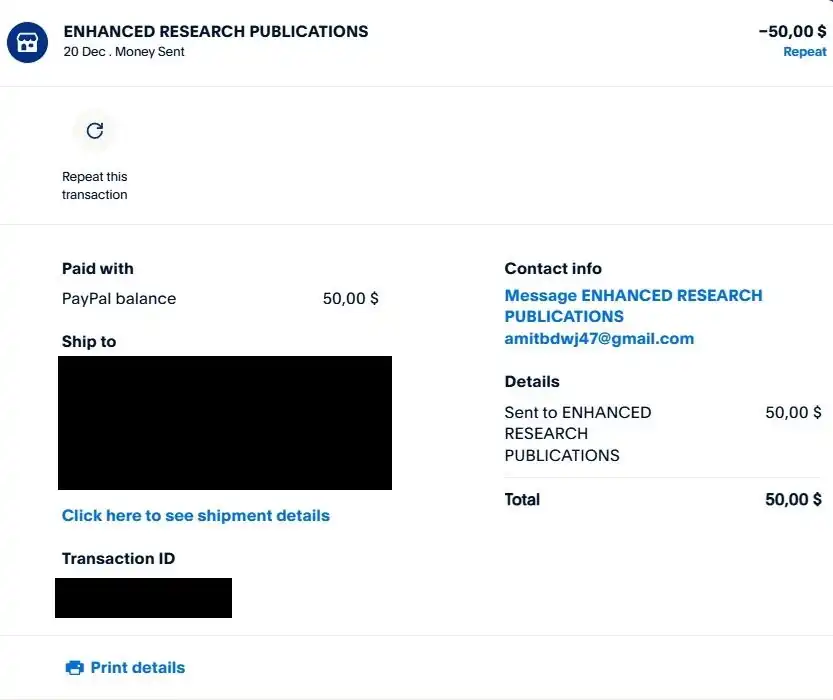 Jasa Pembayaran Publikasi Jurnal Internasional Menggunakan PayPal - Pembayaran Online, Profesional, Bergaransi