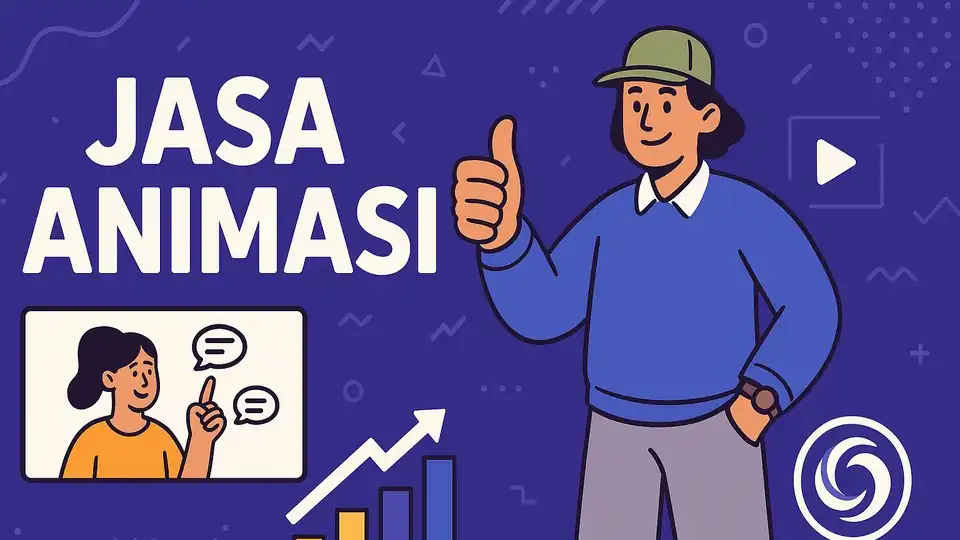 JASA PEMBUATAN ANIMASI MOTION GRAPHIC EXPLAINER/IKLAN/PROMOSI/COMPANY PROFILE/KONTEN/DLL - Motion Graphics, Profesional,