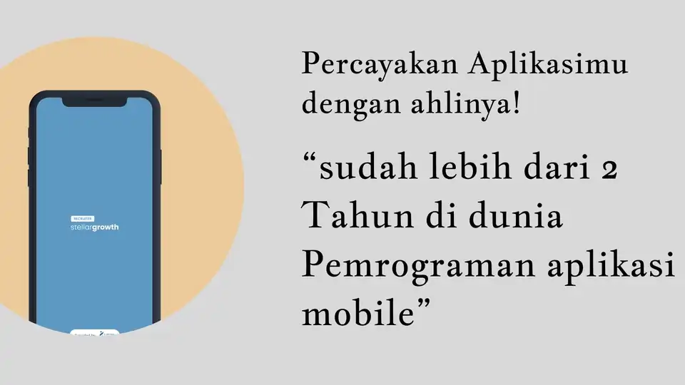 Jasa Pembuatan Aplikasi Android dan IOS menggunakan Flutter - Aplikasi Ponsel, Profesional, Bergaransi