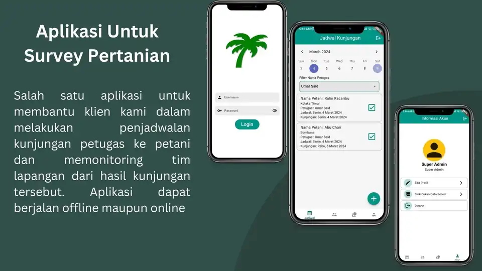 Jasa Pembuatan Aplikasi Android/ iOS (Flutter) Full Custom (SQLite, Firebase, MySQL, MongoDB, AI) - Aplikasi Ponsel, Pro
