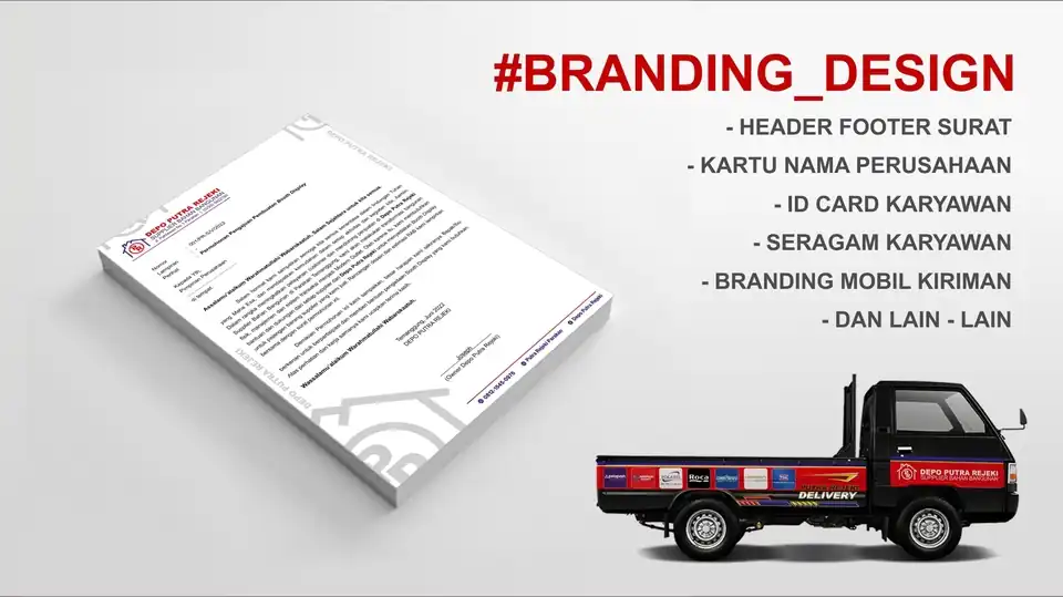 JASA PEMBUATAN ATRIBUT BRANDING PERUSAHAAN - Branding, Profesional, Bergaransi