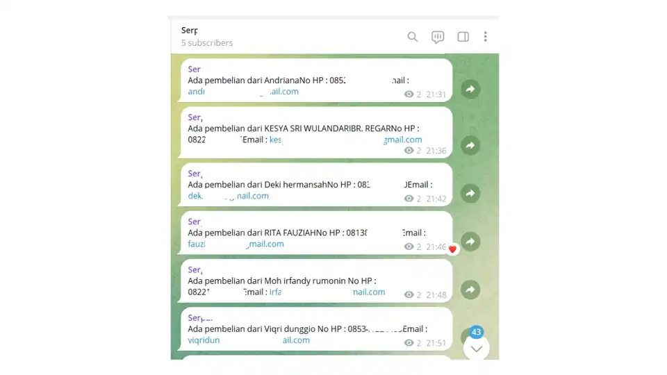 Jasa Pembuatan Bot Telegram untuk Notifikasi Konversi via Google Tag Manager (GTM) - Chatbot, Profesional, Bergaransi