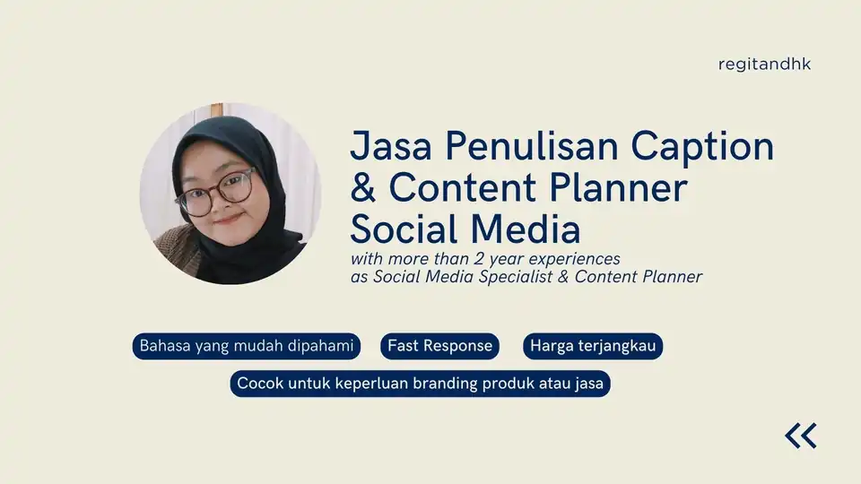 Jasa Pembuatan Copywriting Caption Instagram dan Content Planner Social Media, Tiktok - Caption Sosial Media, Profesiona