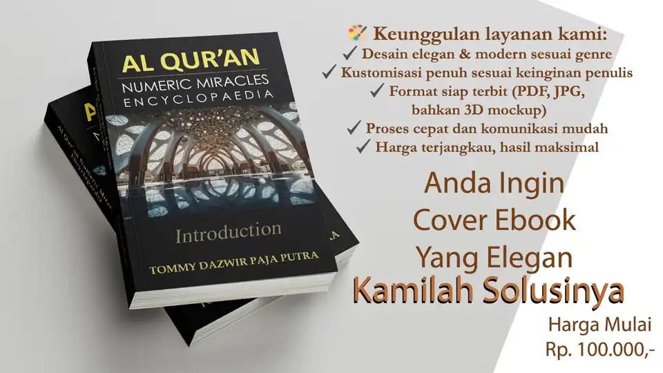 Jasa Pembuatan Cover Ebook - Perspektif 3D, Profesional, Bergaransi