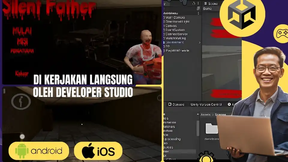 Jasa ✨ Jasa Pembuatan Game 3D Profesional di Unity Engine | Developer Berpengalaman ⚙️ - Pembuatan Game, Profesional, Be